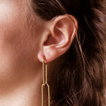 Boucles d'oreilles en acier inoxydable